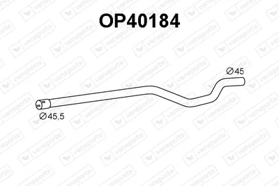 Tubo de escape Opel MERIVA A MPV · Vauxhall MERIVA A