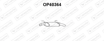 Silenciador posterior Opel ASTRA F Estate · Opel ASTRA F Estate Van · Opel ASTRA F CLASSIC Estate