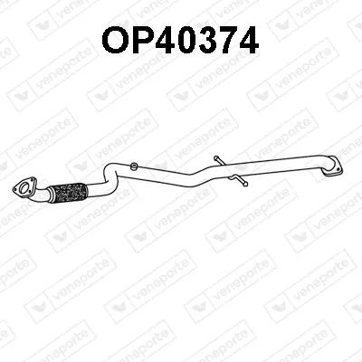 Tubo de escape Opel ASTRA J · Opel ASTRA J Sports Tourer · Opel ASTRA J GTC