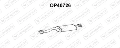 Presilenciador Opel CALIBRA A · Vauxhall CALIBRA