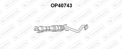 Presilenciador Opel ZAFIRA A MPV