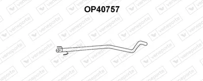 Tubo de escape Opel ASTRA G Hatchback · Opel ASTRA G Estate