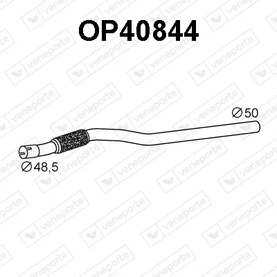 Tubo de escape Opel ASTRA H · Opel ASTRA H Estate · Opel ASTRA H GTC