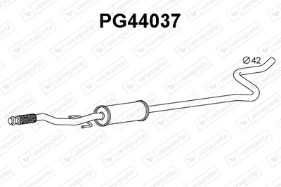Presilenciador Citroën C3 PICASSO · Citroën C3 II · Citroën C3 III