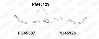Presilenciador Peugeot 306 Hatchback