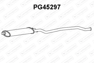 silenciador del medio Peugeot 406 · Peugeot 406 Break · Peugeot 406 Coupe