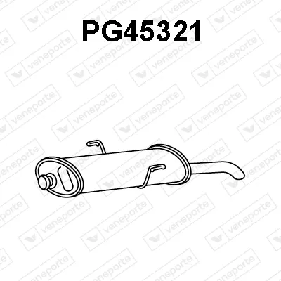 Silenciador posterior Peugeot 306 · Peugeot 306 Break