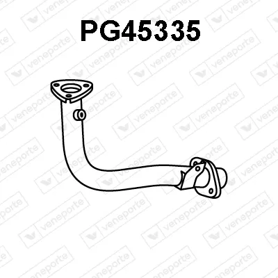 Tubo de escape Peugeot 206 Hatchback