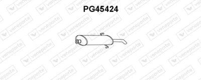 Silenciador posterior Peugeot 306 Break