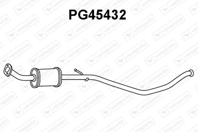 Presilenciador Peugeot 307 SW · Peugeot 307 Break · Peugeot 308 SW I