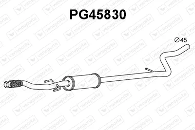 Presilenciador Citroën C3 PICASSO · Peugeot 207 · Peugeot 207 CC