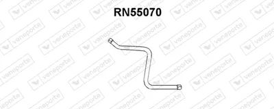 Tubo de escape VENEPORTE RN55070