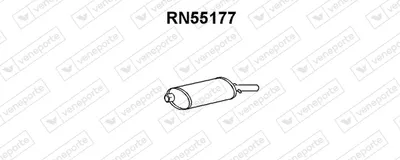 Silenciador posterior Renault 18 · Renault 18 Variable · Renault 21 Saloon