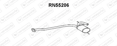 Presilenciador Renault 19 II Cabriolet · Renault 19 I · Renault 19 I Chamade