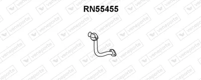 Tubo de escape Renault RAPID Box Body/MPV · Renault CLIO I