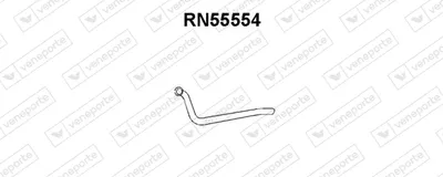Tubo de escape VENEPORTE RN55554