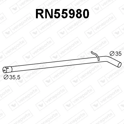Tubo de escape Renault CLIO IV · Renault CLIO IV Grandtour · Renault CAPTUR I