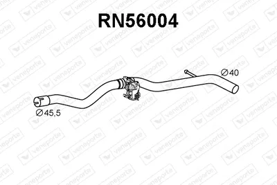 Tubo de escape Renault CLIO IV · Renault CLIO IV Grandtour · Renault CAPTUR I