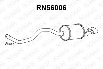 Silenciador posterior Renault CLIO IV · Renault CLIO IV Hatchback Van · Renault CLIO IV Estate Van
