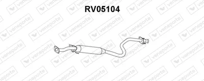 silenciador del medio Rover 200 II Hatchback · Rover 200 II Convertible · Rover 400 II