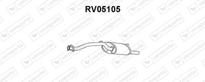 Silenciador posterior Rover 200 II Hatchback · Rover 200 II Convertible
