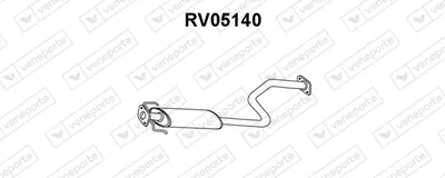 Presilenciador Mg MG ZR · Rover 25 I Hatchback · Rover STREETWISE Hatchback