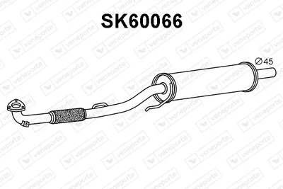 Presilenciador Skoda FABIA I · Skoda FABIA I Combi · Skoda FABIA I Saloon