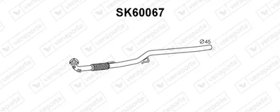 Tubo de escape Seat IBIZA III · Seat CORDOBA · Skoda FABIA I