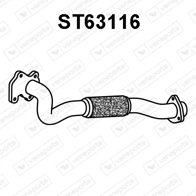 Tubo de escape Seat CORDOBA · Seat CORDOBA Vario · Vw PASSAT B3/B4