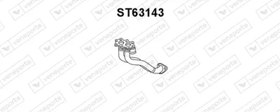 Tubo de escape Vw GOLF III
