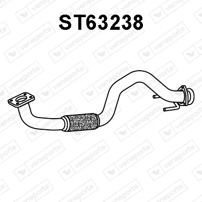 Tubo de escape Seat TOLEDO II · Seat LEON · Vw GOLF IV