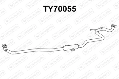 Presilenciador Toyota YARIS