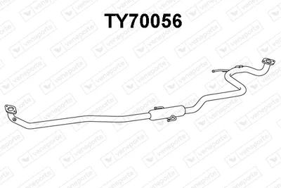 Presilenciador Toyota YARIS