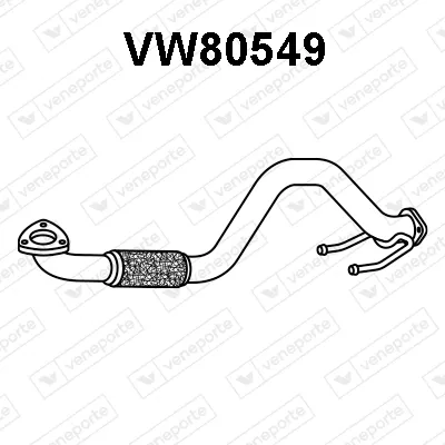 Tubo de escape Vw CADDY III Box Body/MPV · Vw CADDY III MPV