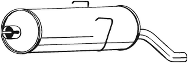 Silenciador posterior Peugeot 205 I · Peugeot 205 I Convertible · Peugeot 205 II