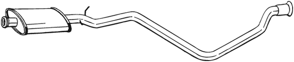 silenciador del medio Peugeot 405 I Break · Peugeot 405 II Break · Peugeot 405 I