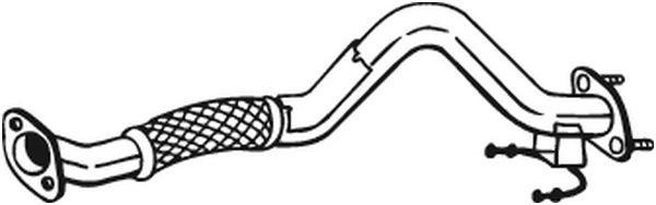 Tubo de escape Vw TOURAN · Vw GOLF V · Vw GOLF PLUS V
