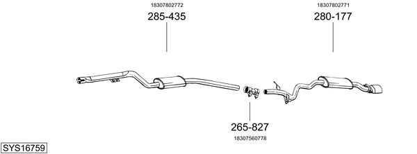 Sistema de gases de escape Bmw 3 Coupe
