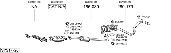 Sistema de gases de escape Hyundai i30