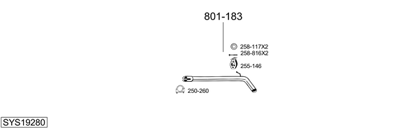 Sistema de gases de escape Audi A1 · Audi A1 Sportback
