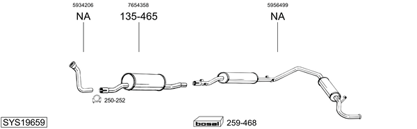 Sistema de gases de escape Fiat DUCATO Panorama
