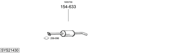 Sistema de gases de escape Ford GRAND C-MAX