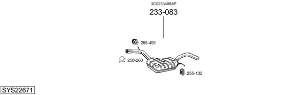 Sistema de gases de escape Vw PASSAT ALLTRACK B7