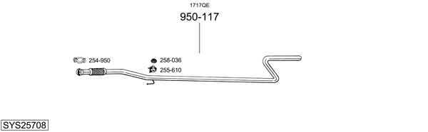Sistema de gases de escape Citroën C3 II