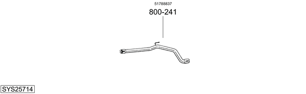 Sistema de gases de escape Alfa Romeo MITO