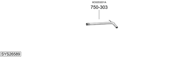 Sistema de gases de escape Seat IBIZA IV