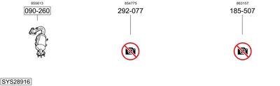 Sistema de gases de escape Vauxhall VIVA