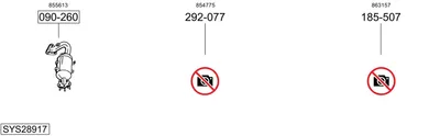 Sistema de gases de escape Vauxhall VIVA