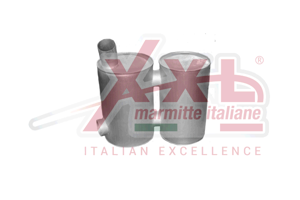 silenciador del medio XXLMARMITTEITALIANE A1722