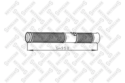 Unión flexible, escape STELLOX 82-01654-SX